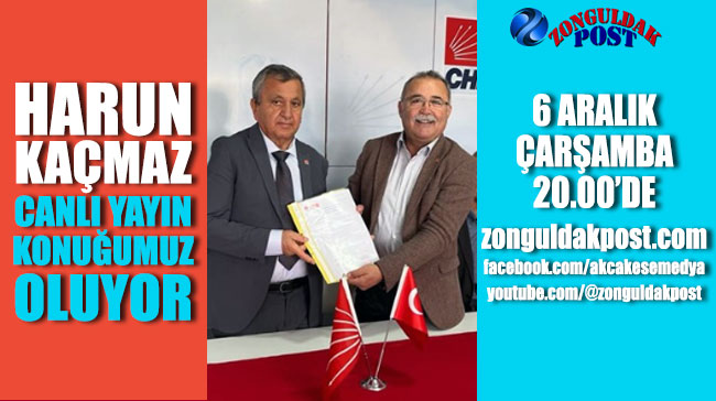 Canlı Yayın | Konuğumuz Harun Kaçmaz